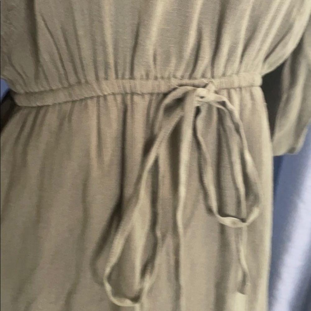 Alex & Parker dress size medium light olive dress - Picture 2 of 6